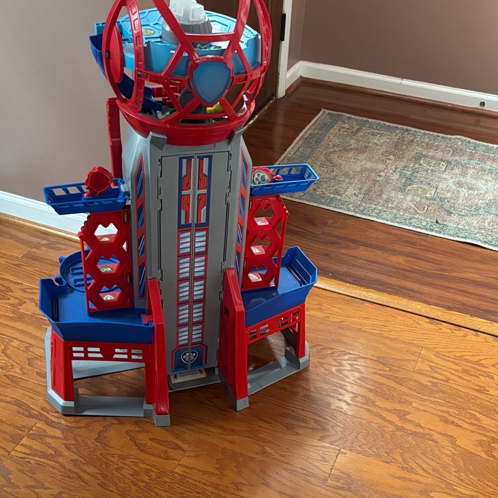 Paw Patrol Red and Blue Rescue Tower